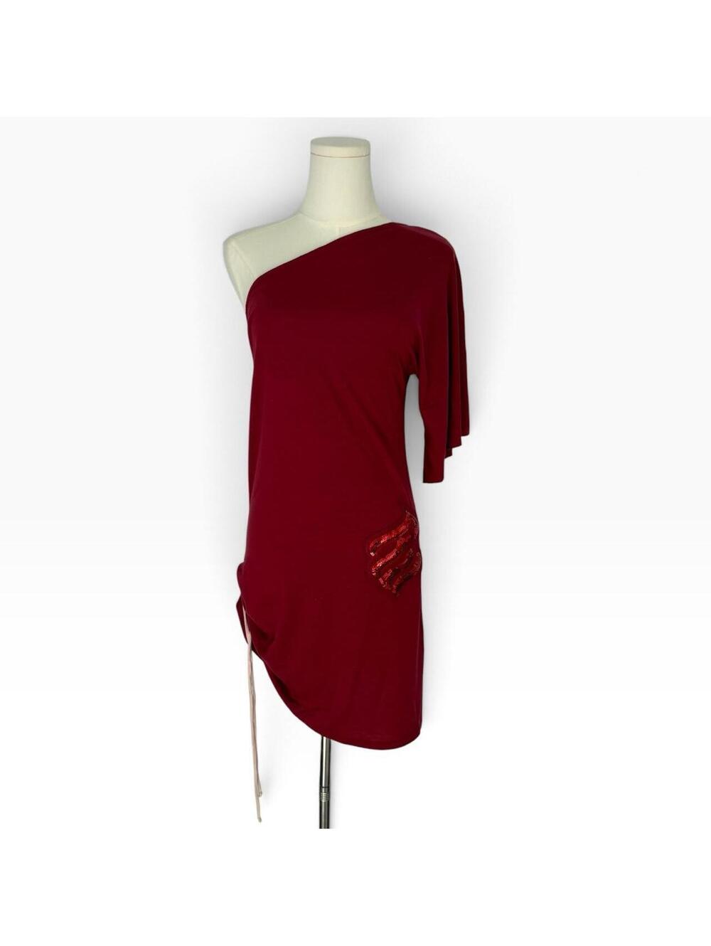 Rocawear Women's Red and Burgundy Dress